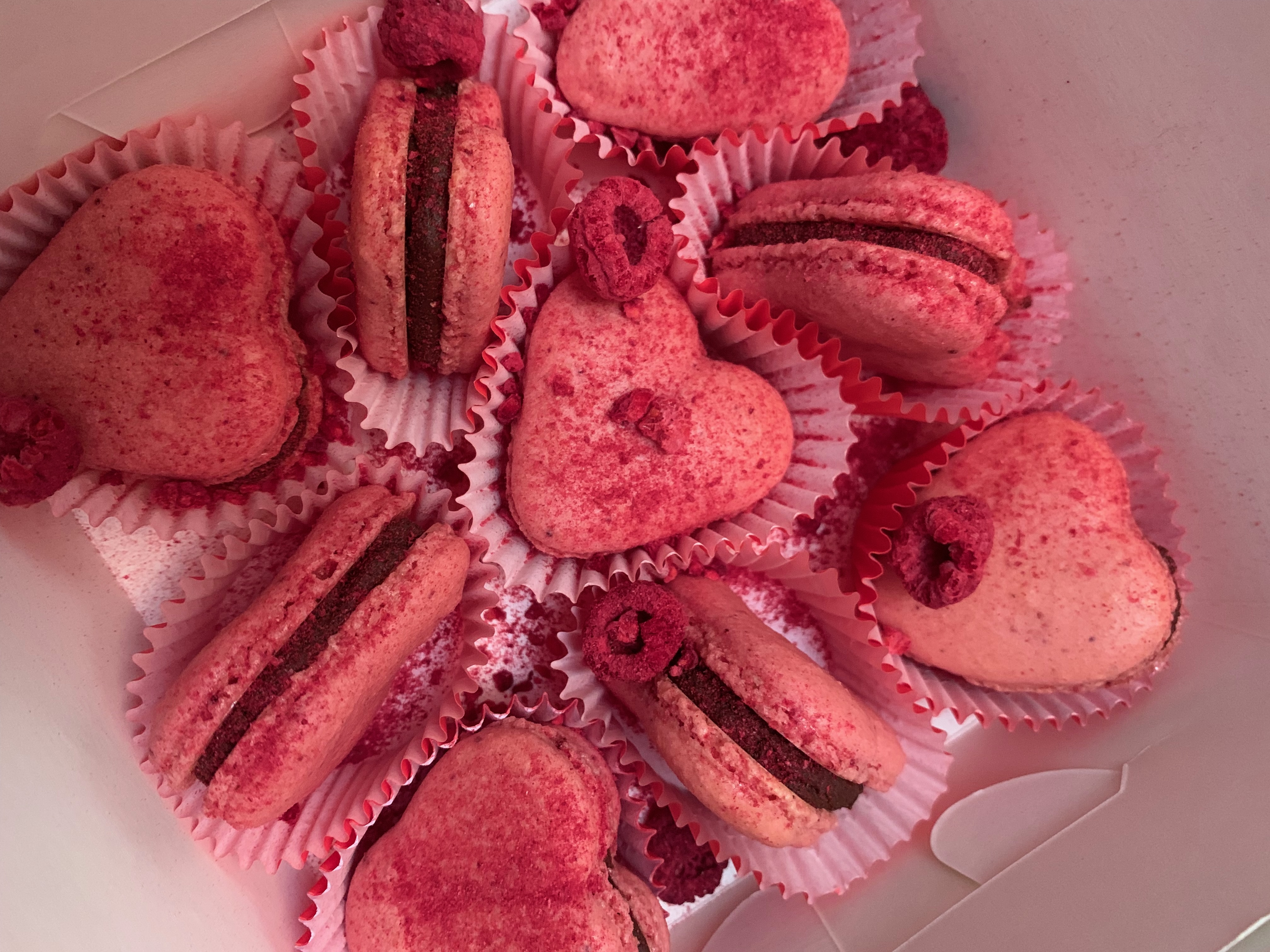 Heart-shaped Pastries